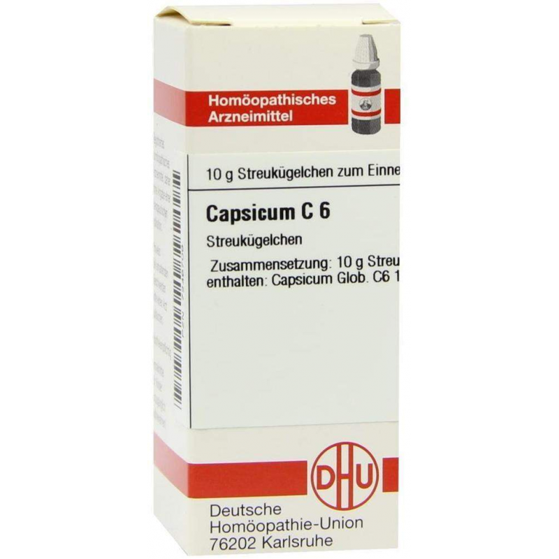 Dhu Capsicum C6 Globuli