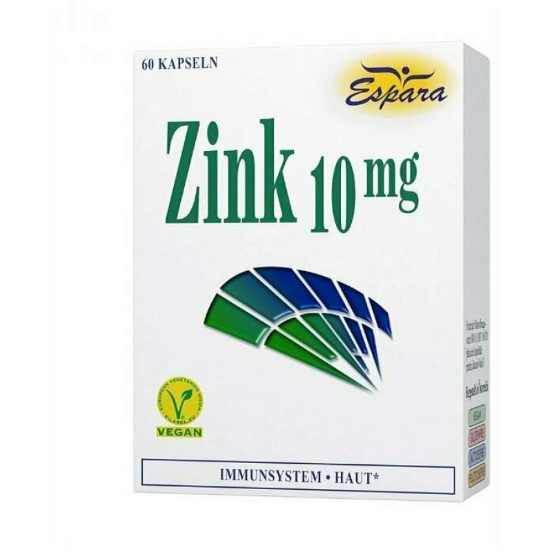 Espara Zink 10 mg 60 Kapseln