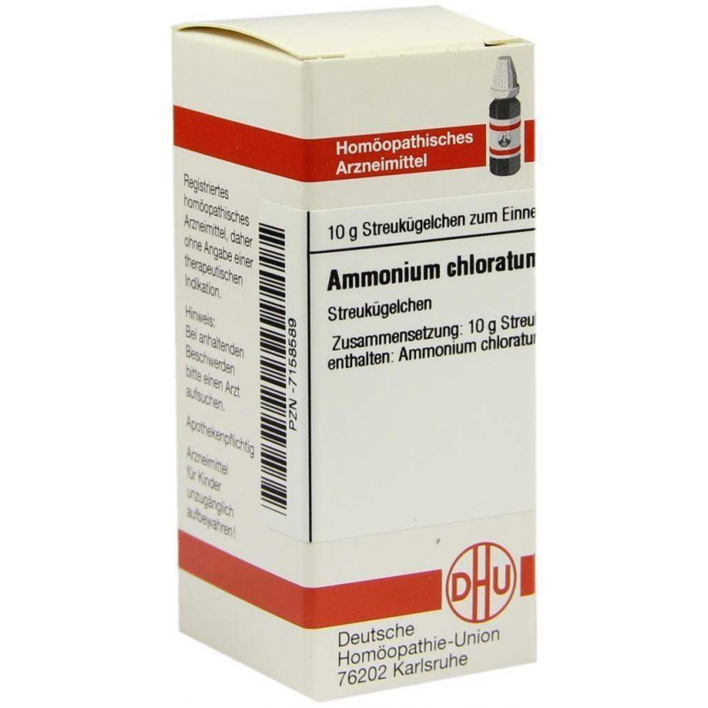 Dhu Ammonium Chloratum D12 Globuli