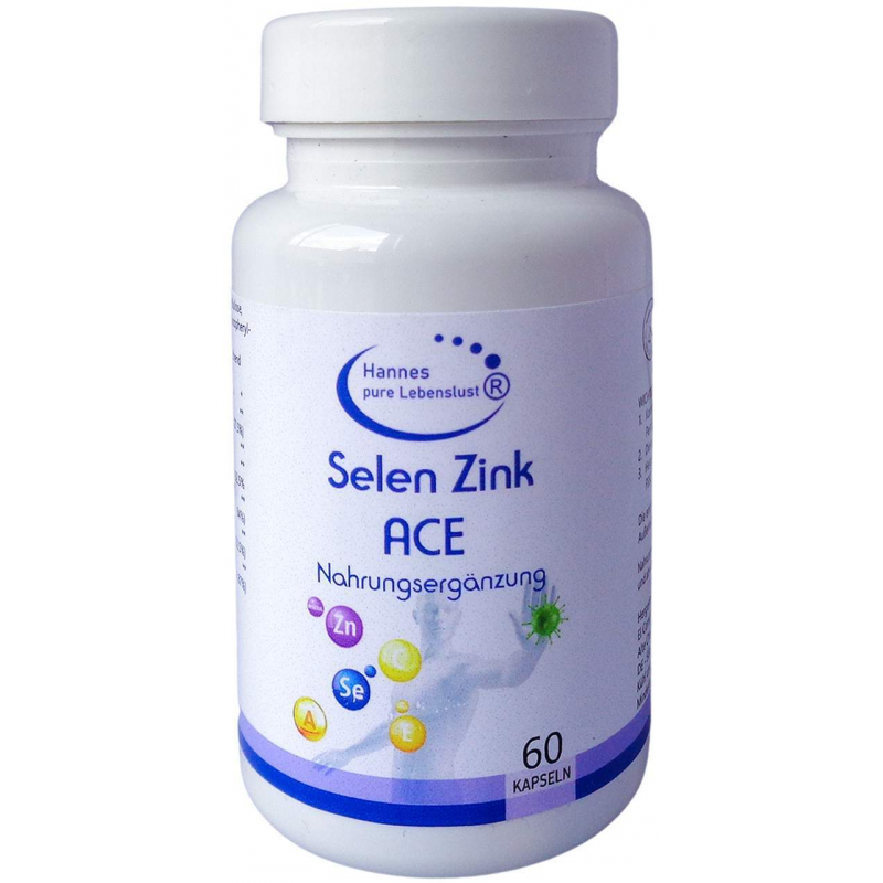Selen Zink Ace 60 Kapseln