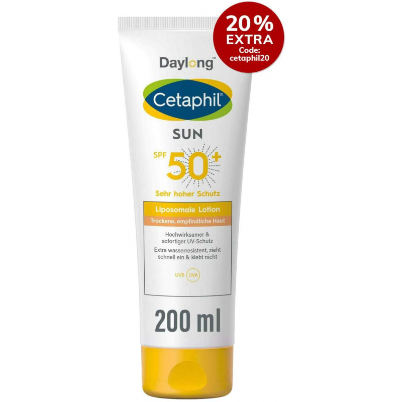 Cetaphil Sun Daylong SPF 50+ liposomale Lotion 200 ml