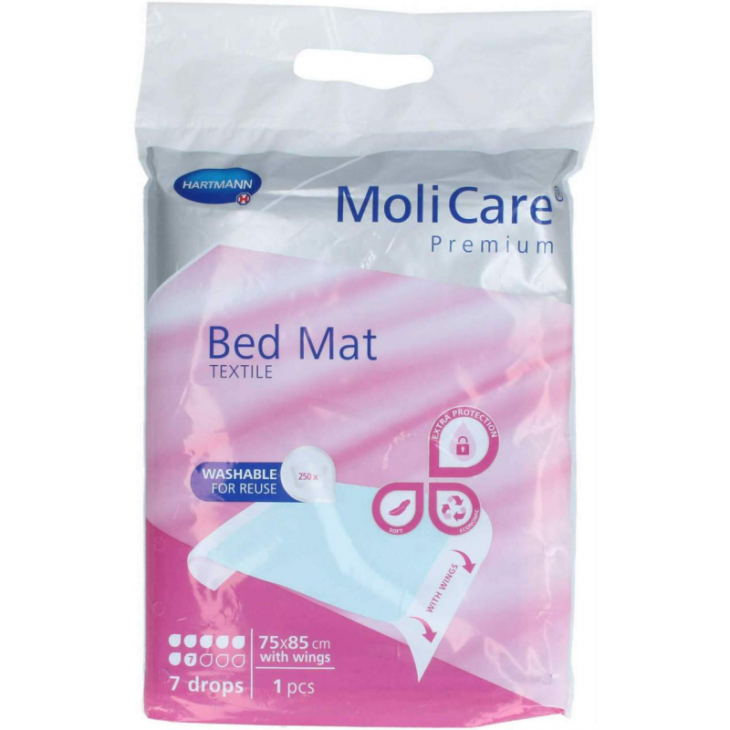 Molicare Premium Bed Mat Text.7 Tropfen M. Flü. 75 X 18 1 Stück