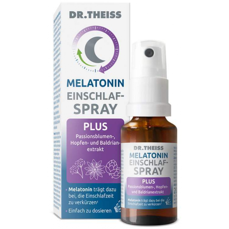 Dr. Theiss Melatonin Einschlaf-Spray Plus 20 ml