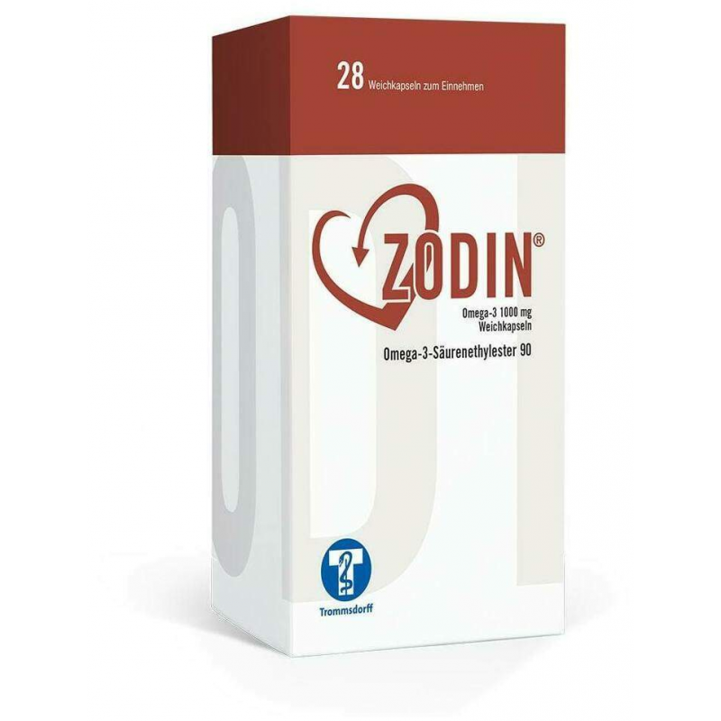 Zodin Omega 3 1.000 mg 28 Weichkapseln