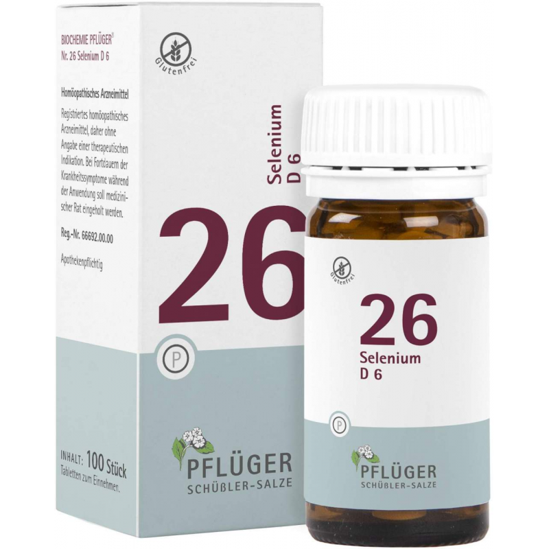Biochemie Pflüger 26 Selenium D6 100 Tabletten