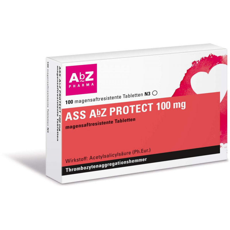ASS AbZ Protect 100 mg 100 magensaftresistente Tabletten
