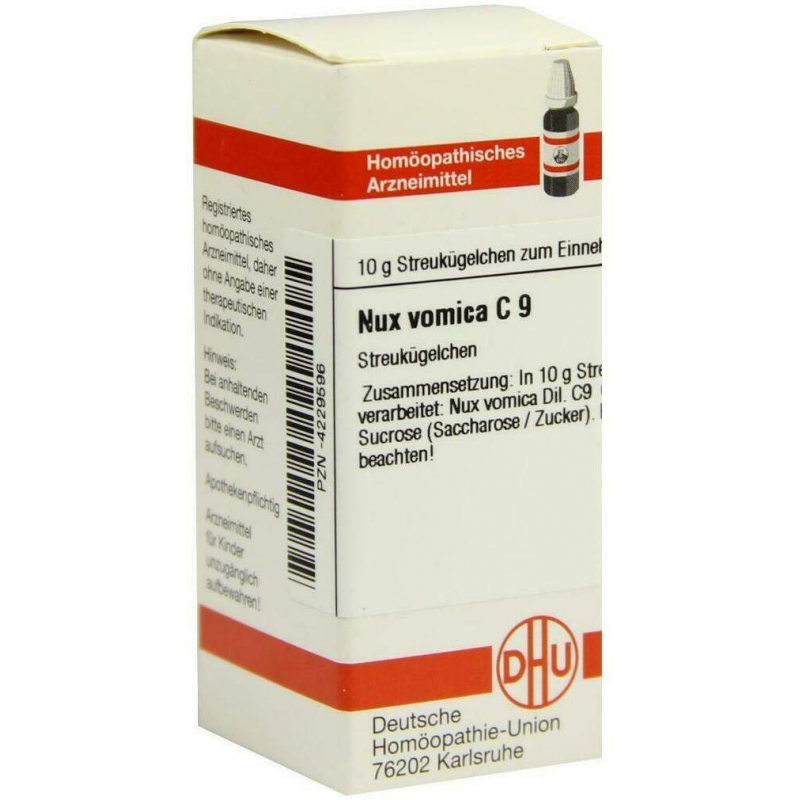 Dhu Nux Vomica C9 Globuli