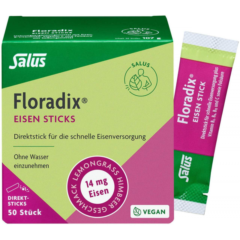 Floradix Eisen Sticks 50 Stück