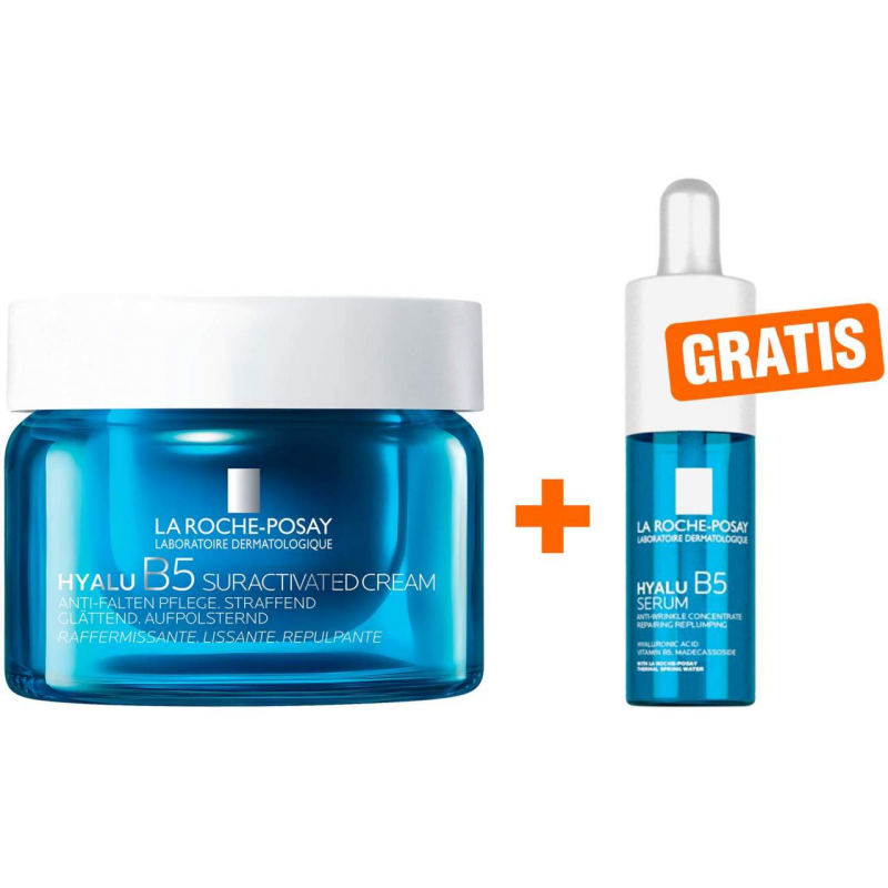La Roche Posay Hyalu B5 Suractivated Cream 50 ml + gratis La Roche Posay Hyalu B5 Serum 10 ml
