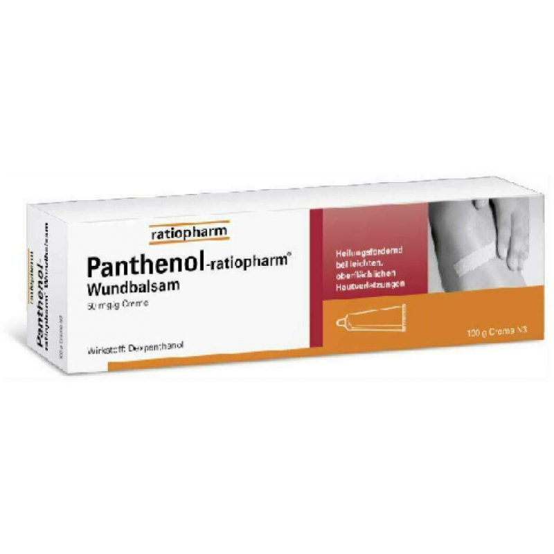 Panthenol-ratiopharm Wundbalsam 100 g Creme