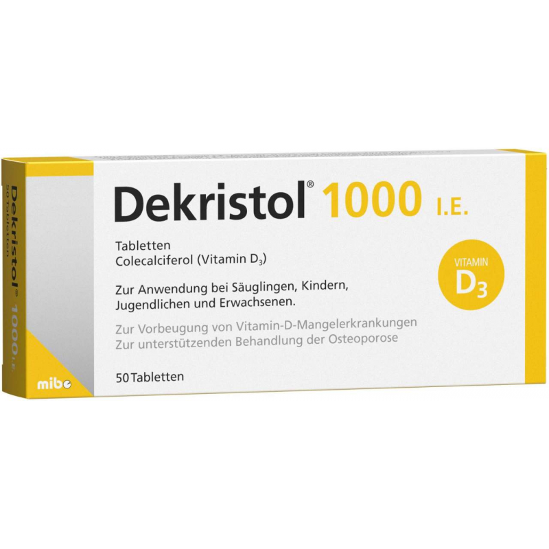 Dekristol 1.000 I.E. 50 Tabletten
