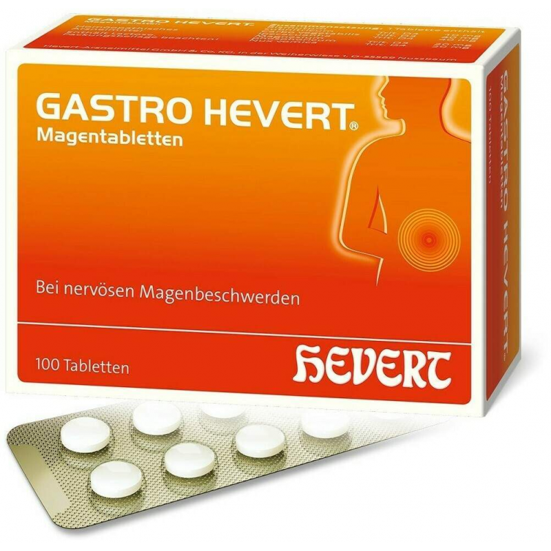 Gastro Hevert 100 Magentabletten