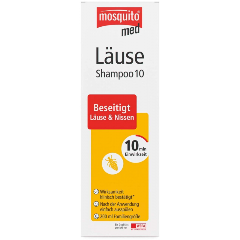 Mosquito Med Läuse Shampoo 10 200 ml