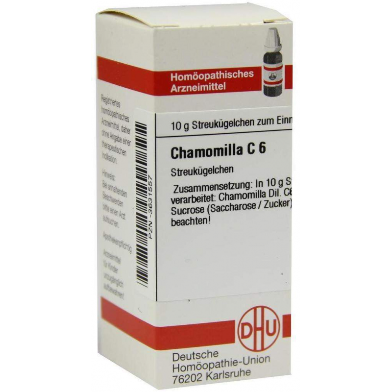 Dhu Chamomilla C6 Globuli