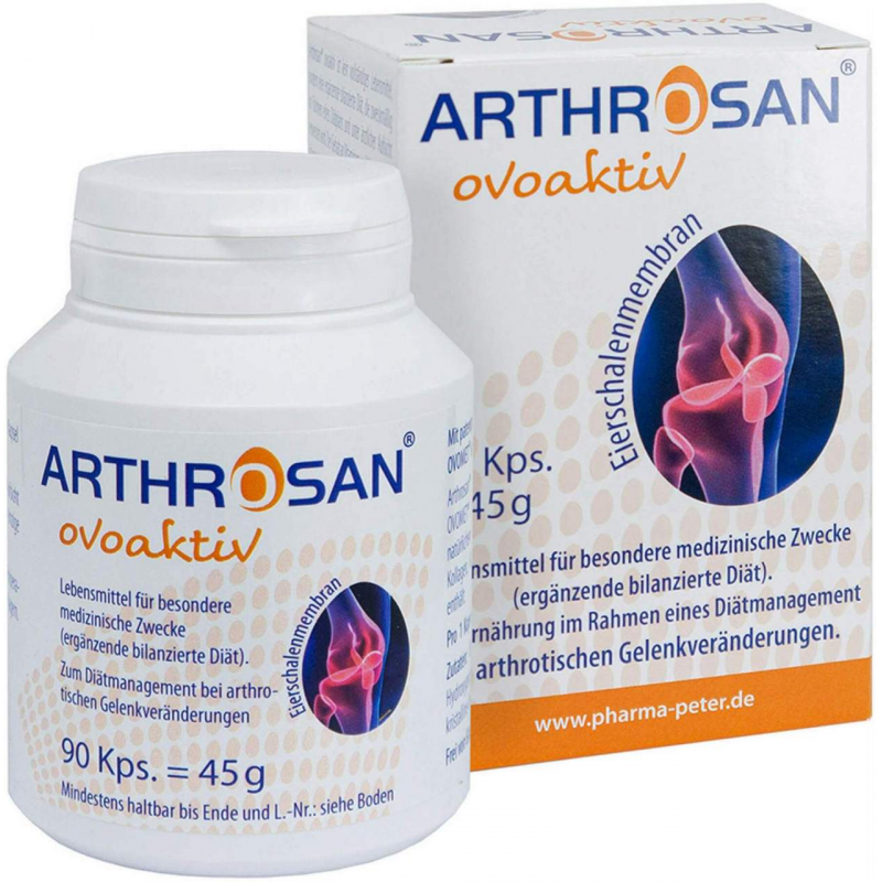 Arthrosan Ovoaktiv Eierschalenmembran 90 Kapseln