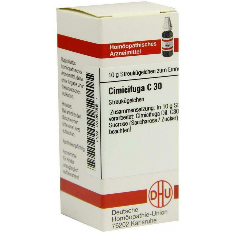 Dhu Cimicifuga C30 10 G Globuli