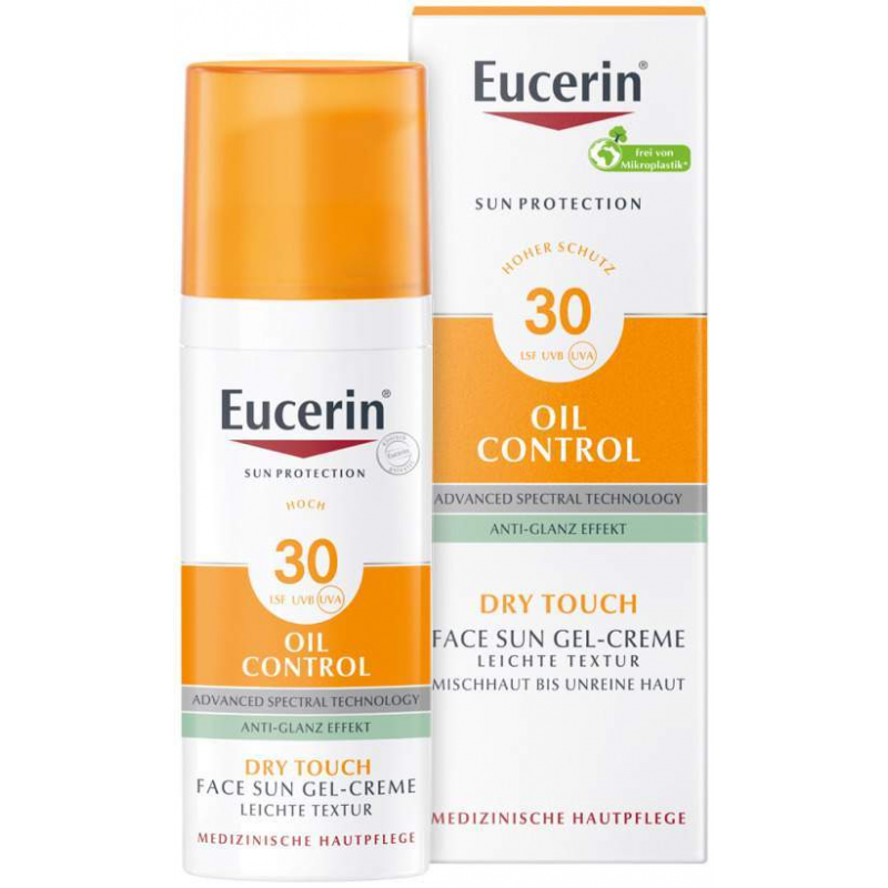 Eucerin Sun Oil Control Face LSF 30 50 ml Gel-Creme