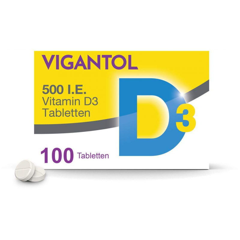 Vigantol 500 I.E. Vitamin D3 Tabletten