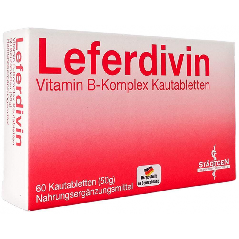 Leferdivin Vitamin B Komplex 60 Kautabletten
