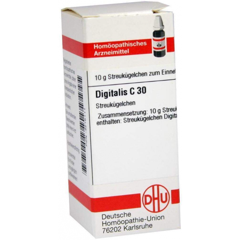 Dhu Digitalis C30 10 G Globuli