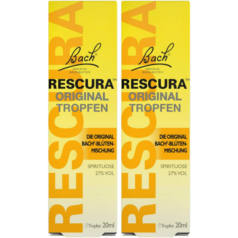 Bach Original Rescura mit Alkohol 2 x 20 ml Tropfen