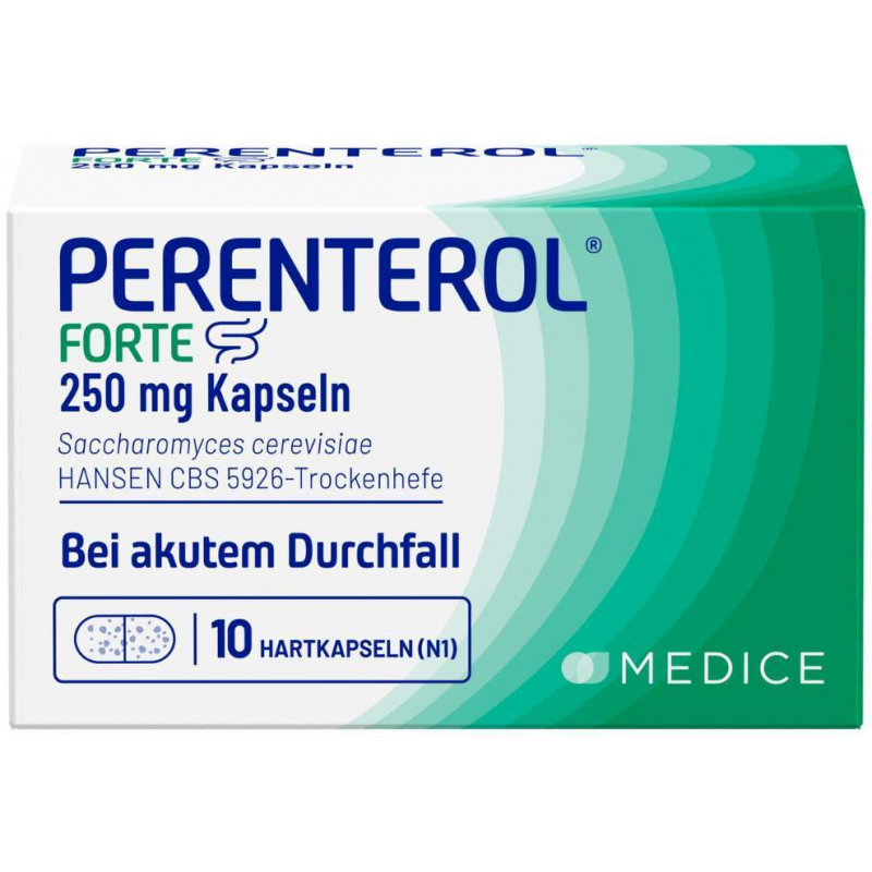 Perenterol forte 250 mg 10 Kapseln