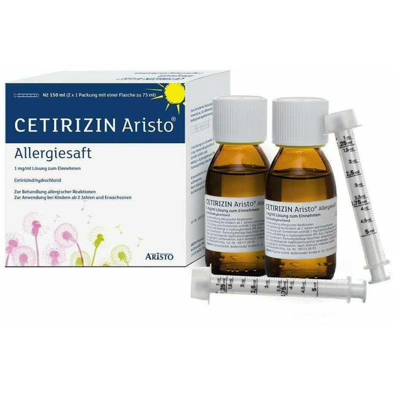Cetirizin Aristo Allergiesaft 150 ml