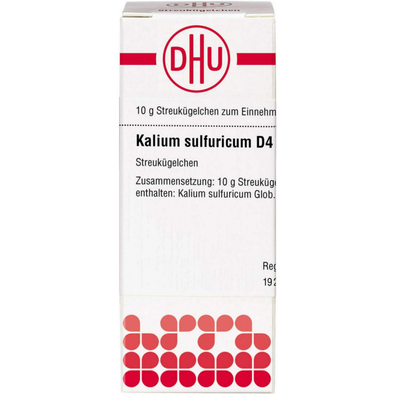 Dhu Kalium Sulfuricum D4 Globuli 10 G