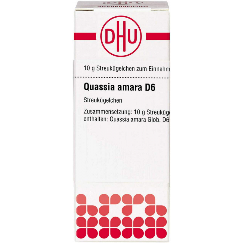 Dhu Quassia Amara D6 Globuli 10 G