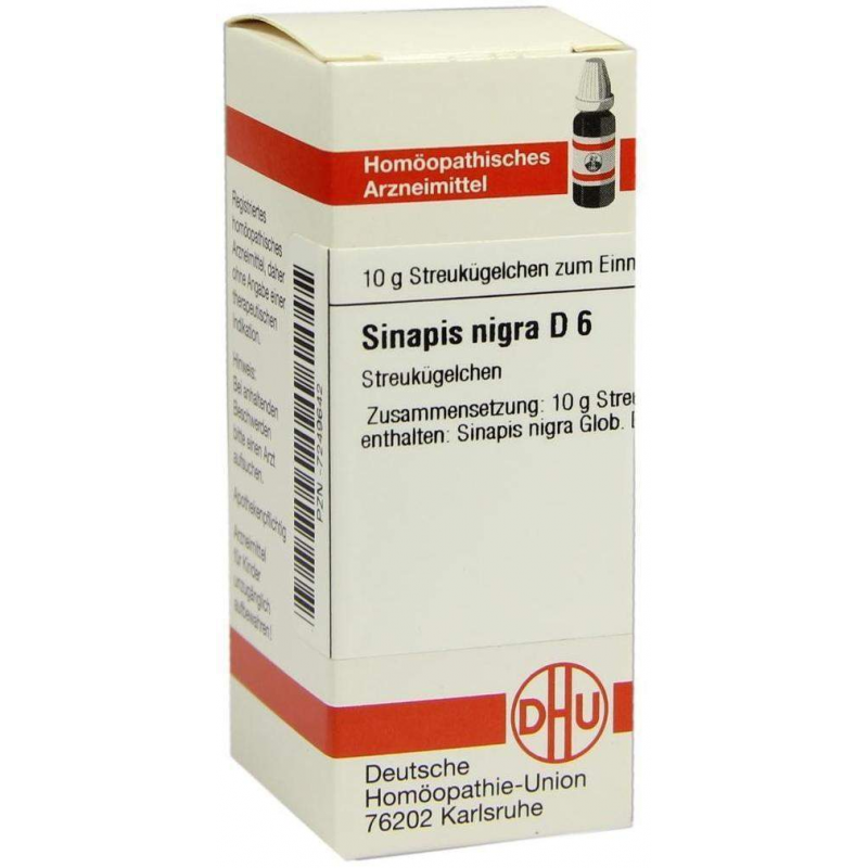 Dhu Sinapis Nigra D6 10 G Globuli