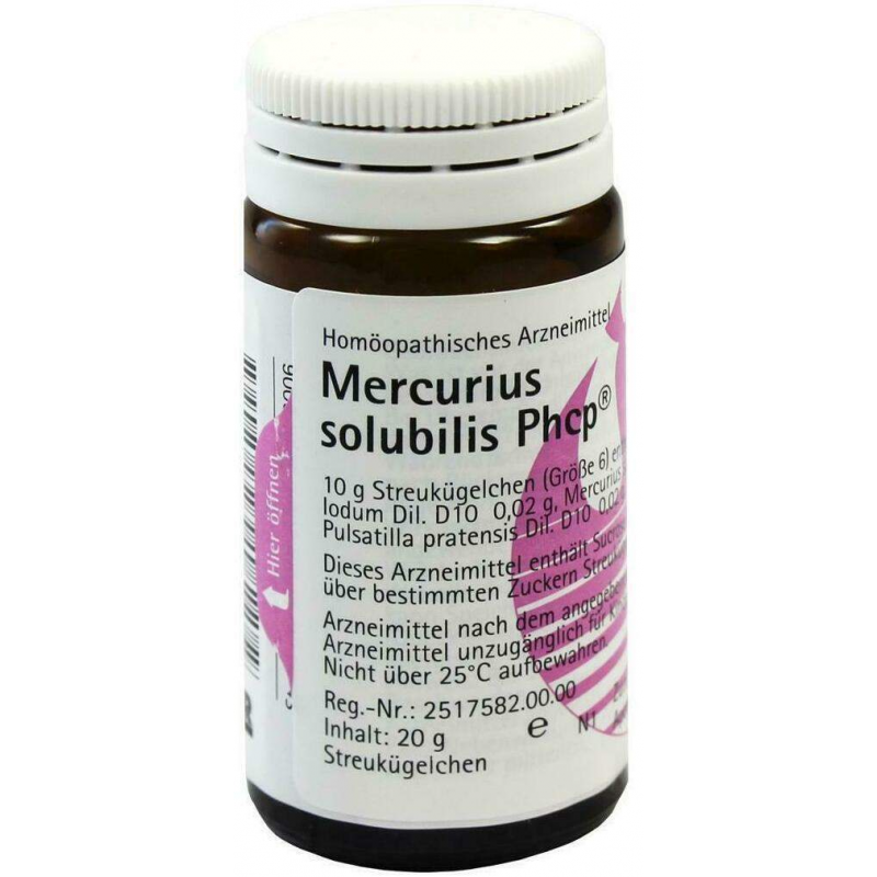 Mercurius Solubilis Phcp Globuli 10 G Streukügelchen