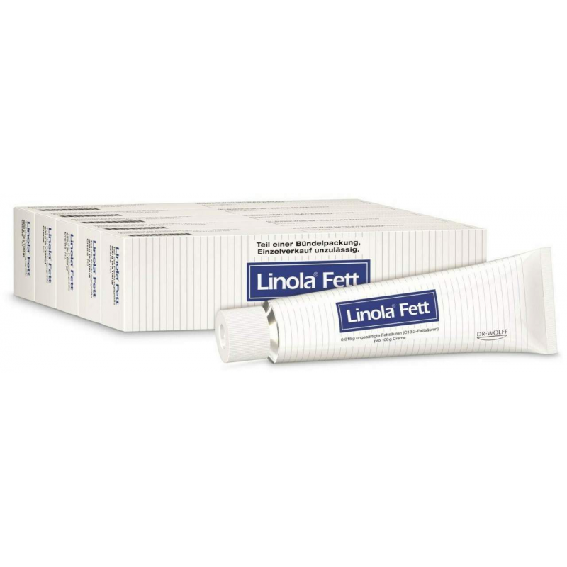 Linola Fett 5 x 100 g Creme