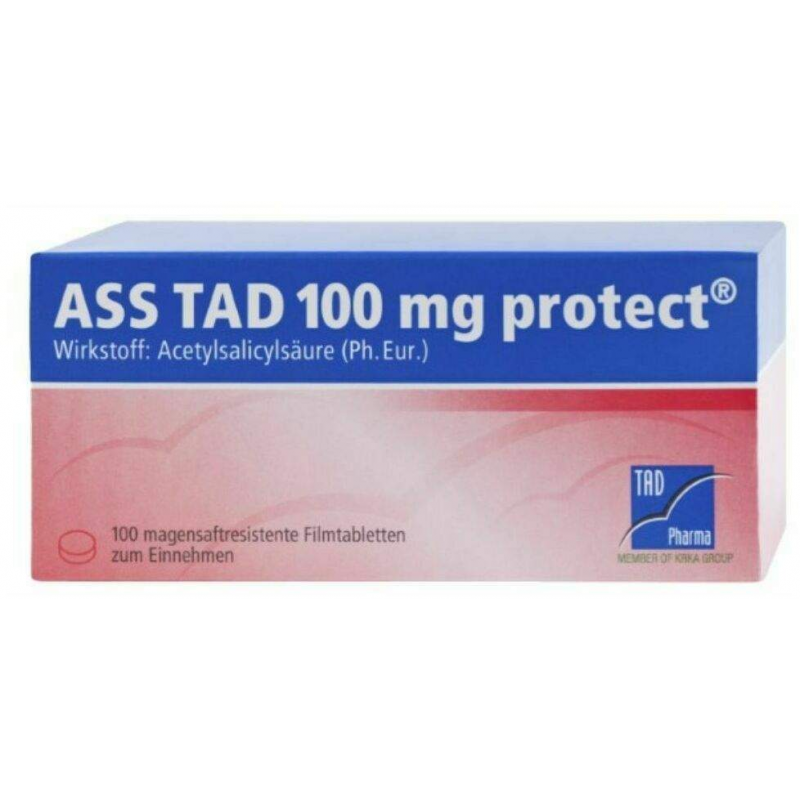 ASS TAD 100 mg Protect 100 magensaftresistente Tabletten
