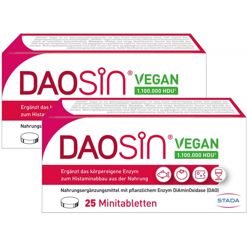 Daosin vegan 2 x 25 Tabletten