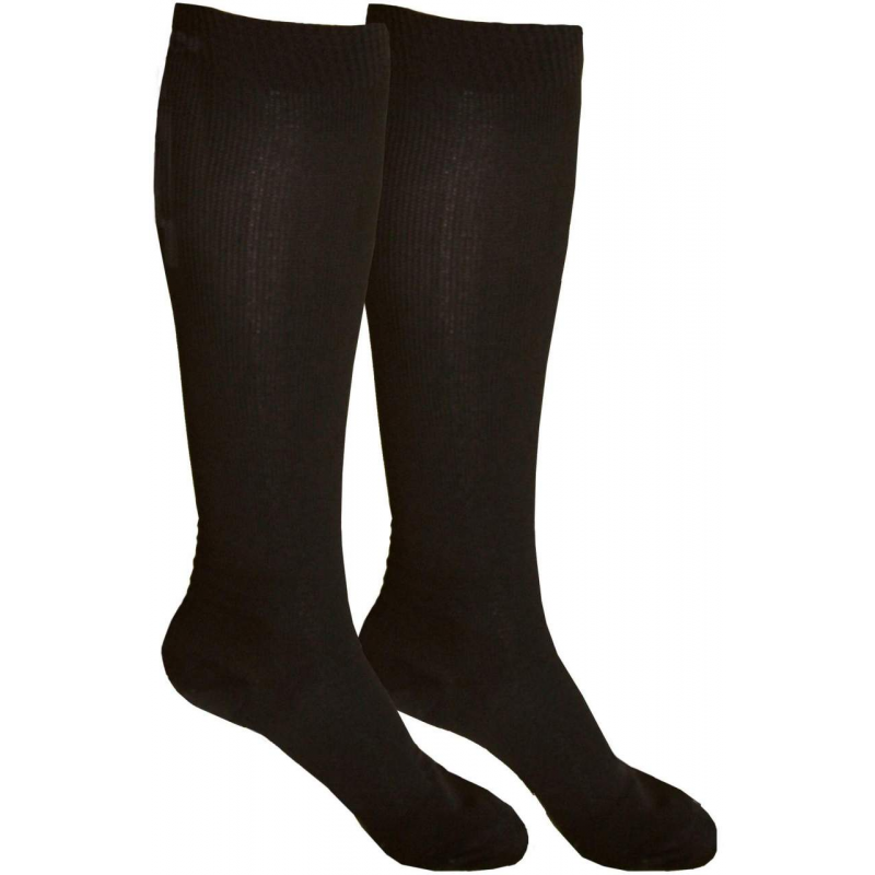 Reisestützstrümpfe XXL Gr. 39-41 schwarz, Doppelpack