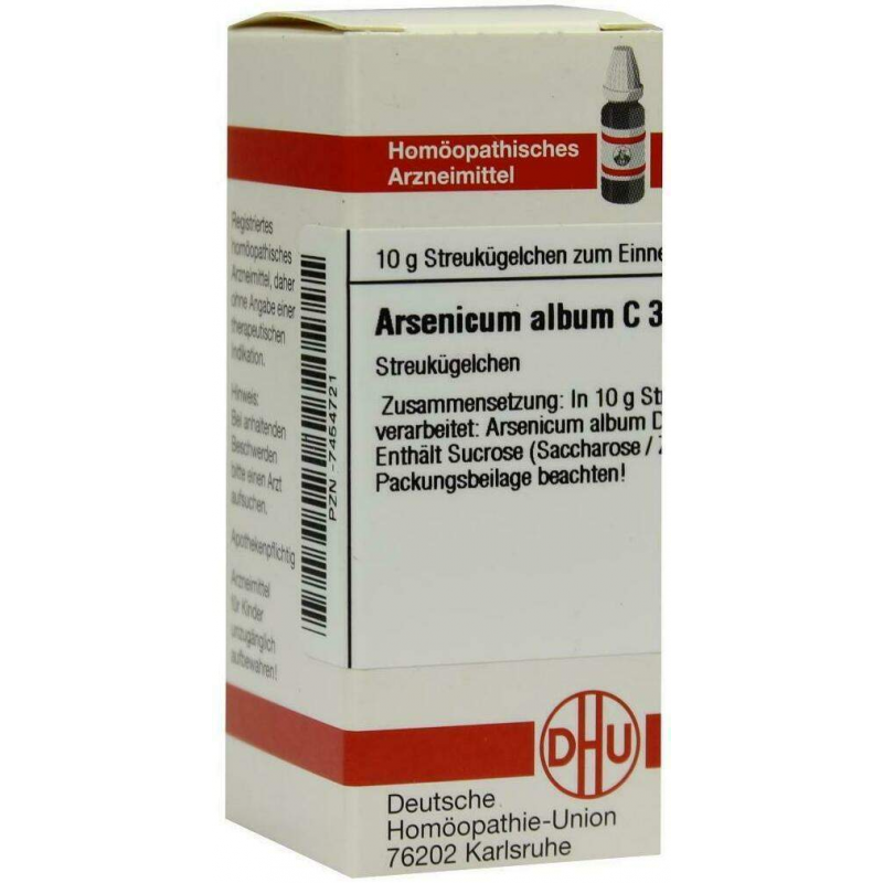 Dhu Arsenicum Album C3 Globuli