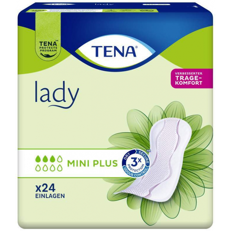 Tena Lady Mini Plus Inkontinenz Einlagen 6 X 24 Stück