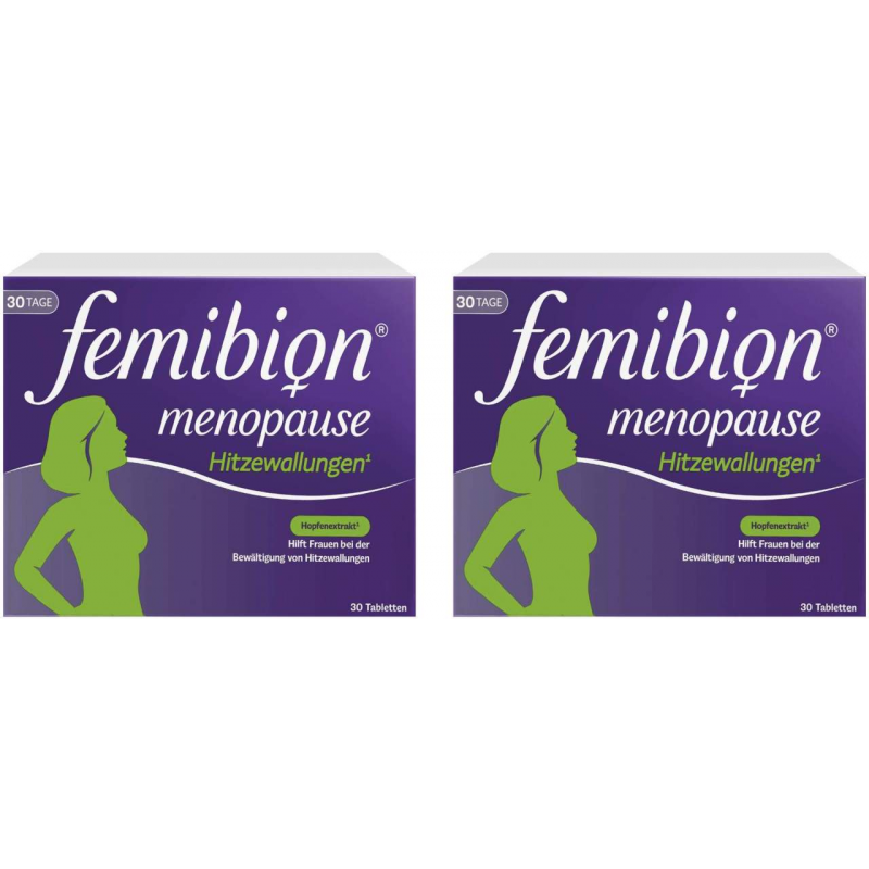 Femibion Menopause Hitzewallungen 2 x 30 Tabletten