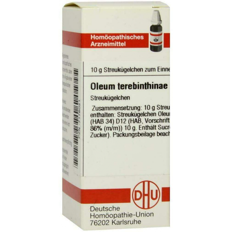 Dhu Oleum Terebinthinae D12 Globuli