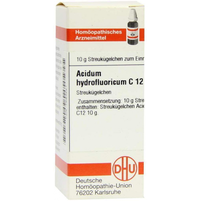 Dhu Acidum Hydrofluoricum C12 Globuli