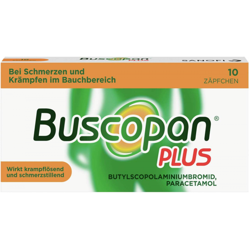 Buscopan Plus 10 Zäpfchen