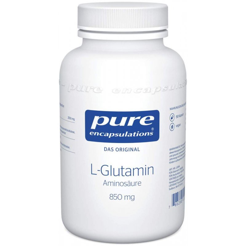 Pure Encapsulations L-Glutamin 850 mg 90 Kapseln