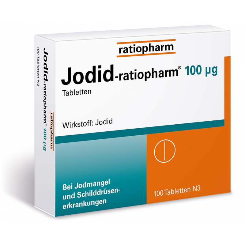 Jodid-Ratiopharm 100 µg 100 Tabletten