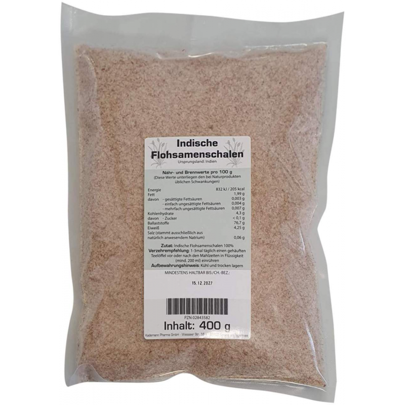 Indische Flohsamenschalen 400 g