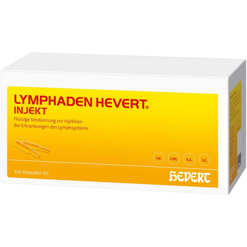Lymphaden Hevert Injekt 100 Ampullen