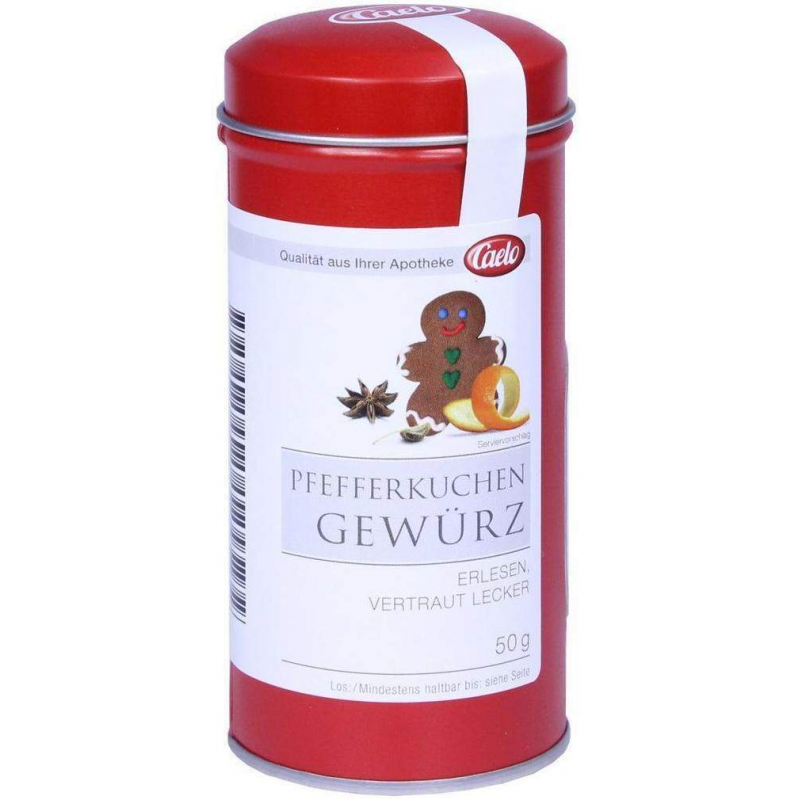 Pfefferkuchengewürz Caelo Hv Packung Blechdose 50 G