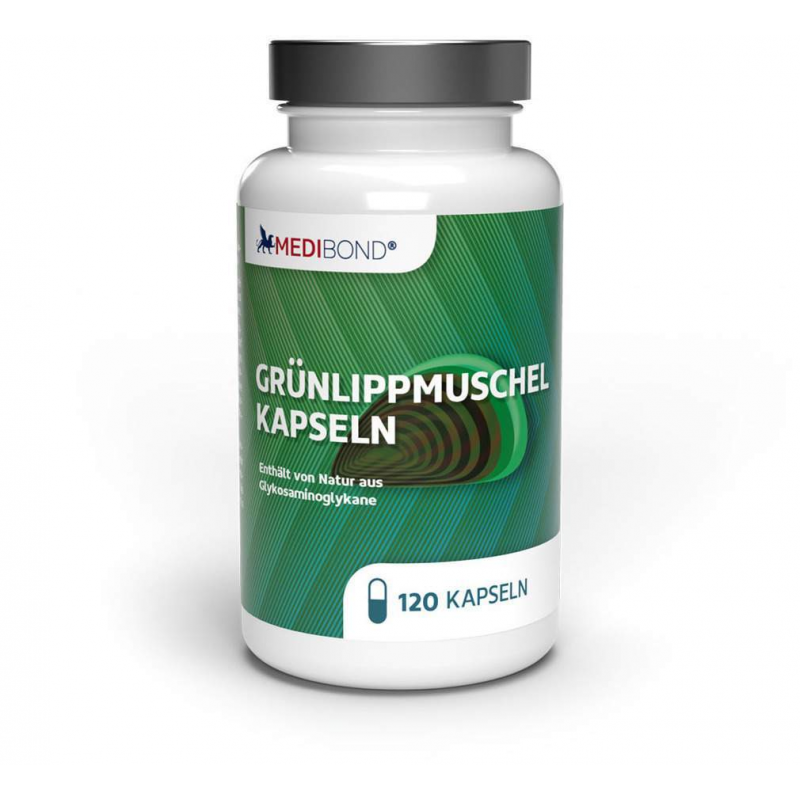 Grünlippmuschel Medibond 120 Kapseln