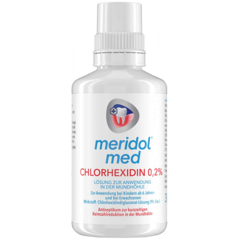 Meridol med Chlorhexidin 0,2% Lösung zur Anwendung in der Mundhöhle 300 ml