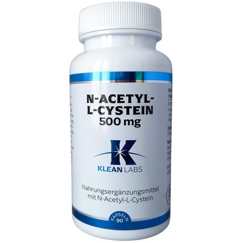 N-Acetyl-L-Cystein 500 mg Klean Labs Kapseln