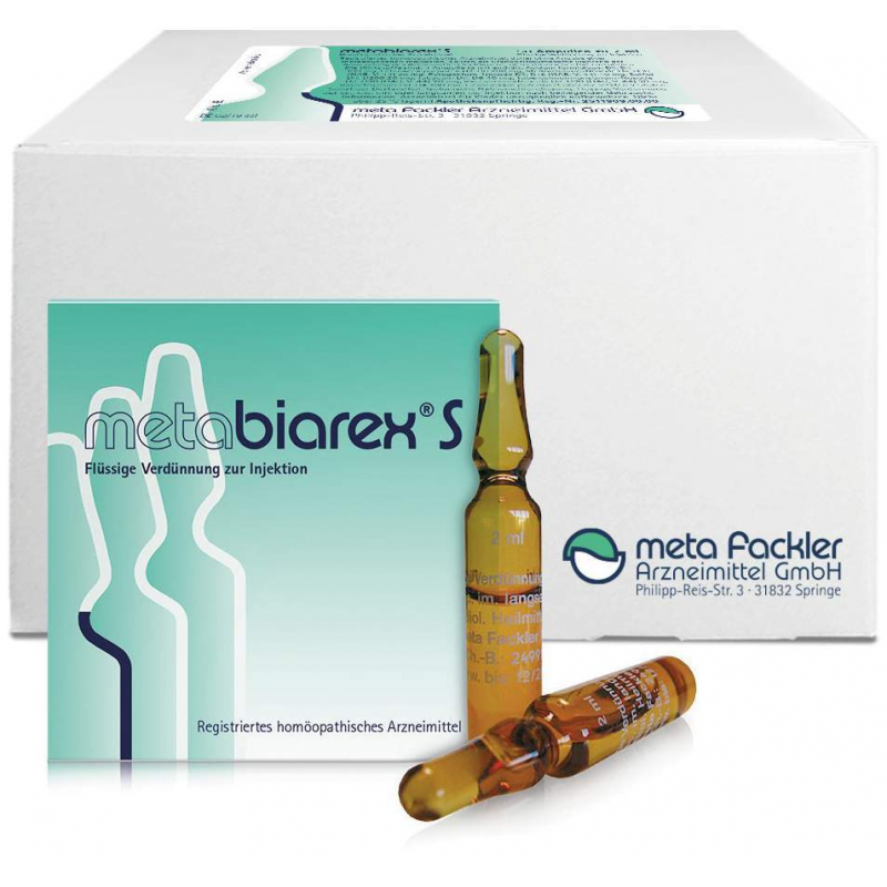 Metabiarex S Injektionslösung 50 X 2 ml Ampullen
